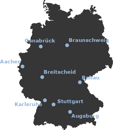 Standorte der Firma CCS Service GmbH